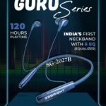 SS Bright Bluetooth Neckband SG-2027B Wireless Earphones