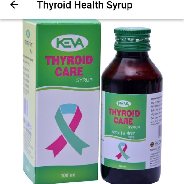 KEVA Thyroid Health Syrup 100ml – Herbal Support for Thyroid Balance