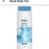 KEVA Body Talc Musk Male 100g – Long-Lasting Freshness Talcum Powder