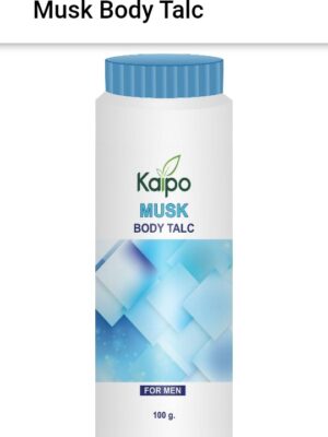 KEVA Body Talc Musk Male 100g – Long-Lasting Freshness Talcum Powder