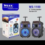 WOOS WS-1100 8 Inch Trolley Bluetooth Speaker