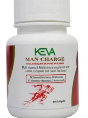 KEVA Man Charge Softgel 30 Softgels – Energy, Stamina & Male Vitality Support