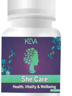 KRVS She Care Tablets 100 Tablets for Women Health Support