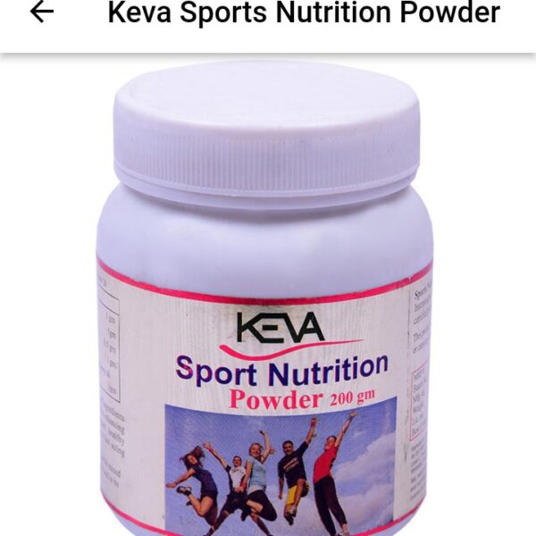 KEVA Sports Nutrition Powder 200gm – Energy & Muscle Strength Support