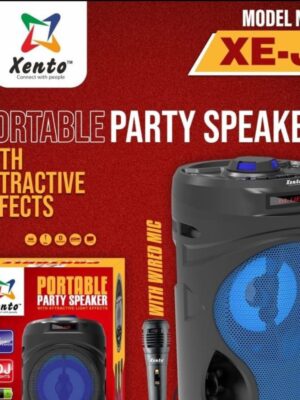 Original XENTO XE-J2 Bluetooth Speaker with Mic and Remote