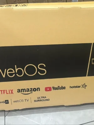 WebOS 32 Inch 4K Q LED Smart Android TV