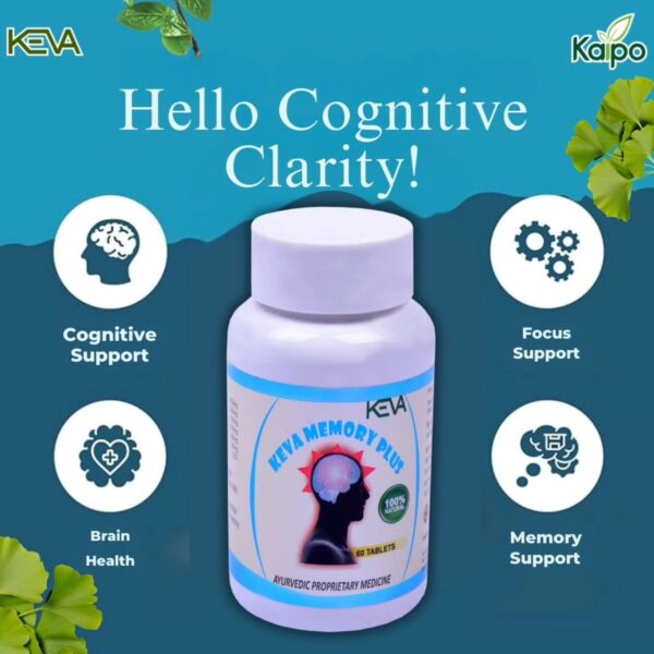 KEVA Memory Plus Tablets 60 Tablets Pack Price at Sajawat Store
