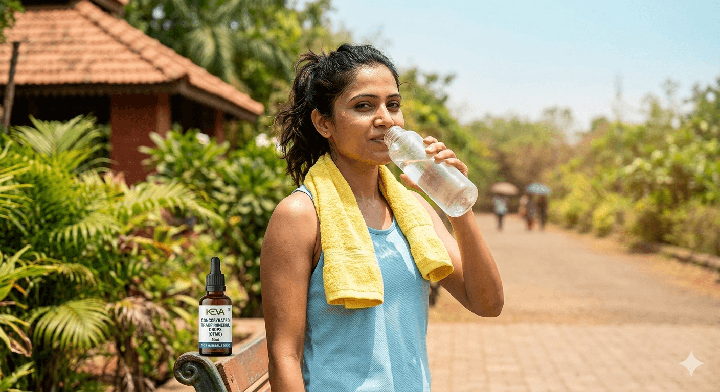 KEVA CTMD Drops for Summer Dehydration and Weakness