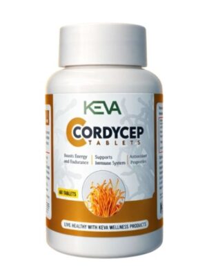 KEVA Cordyceps Tablets 60 Tablets Pack Price at Sajawat Store