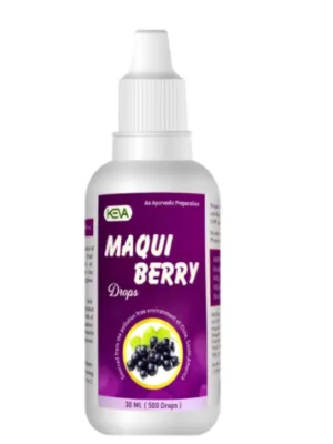 KEVA Maqui Berry Drops 30ml liquid bottle for daily dietary and wellness support at Sajawat Store