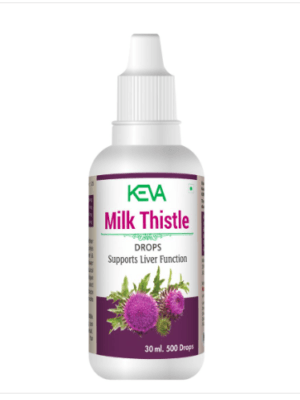 KEVA Milk Thistle Drops 30ml liquid bottle for daily dietary and wellness support at Sajawat Store