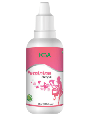 KEVA Feminine Drops 30ml liquid bottle for daily dietary and wellness support at Sajawat Store