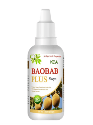 KEVA Baobab Plus Drops 30ml liquid bottle for daily dietary and wellness support at Sajawat Store