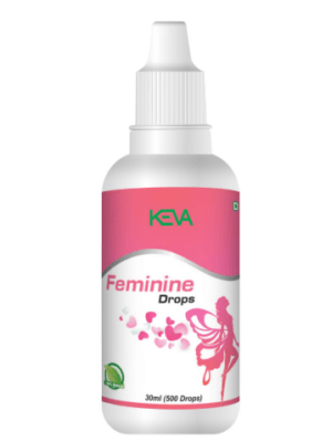 KEVA Feminine Drops 30ml liquid bottle for daily dietary and wellness support at Sajawat Store